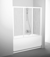 Шторки для ванной Шторка для ванны RAVAK AVDP3 - 150 (Satin - Rain)